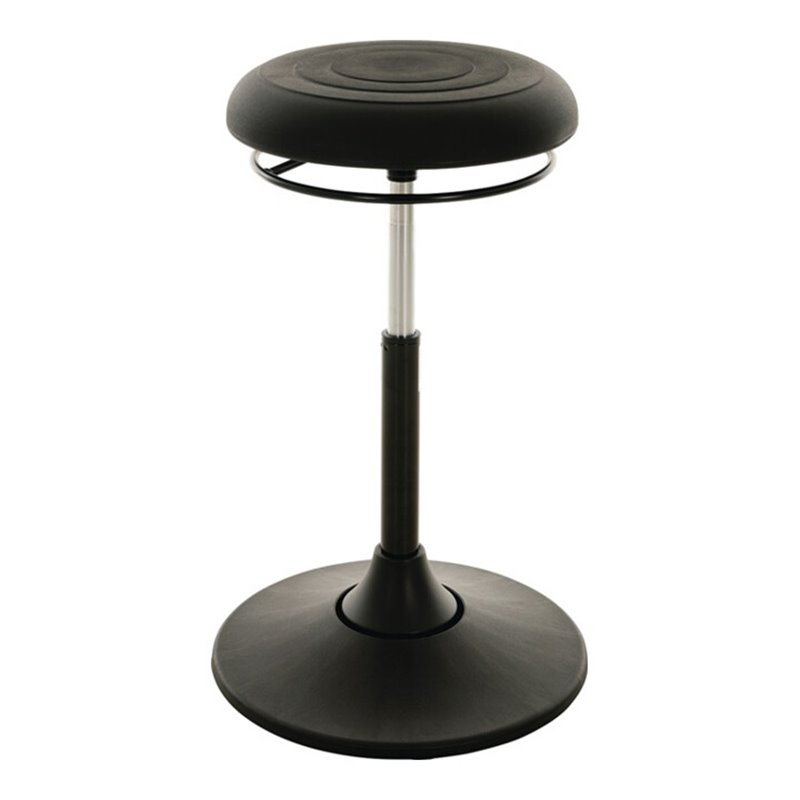 Drehhocker Ku.-Tellerfuß PU-Integralschaum schwarz Sitz-H.510-700mm LOTZ