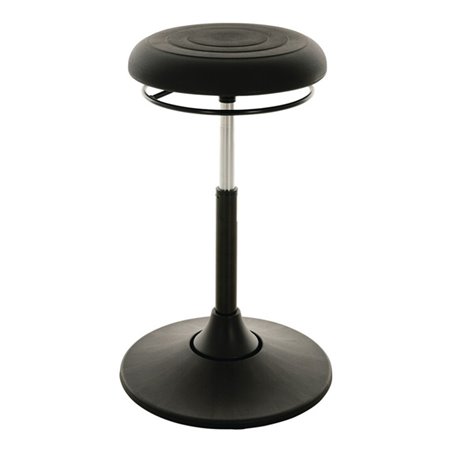 Drehhocker Ku.-Tellerfuß PU-Integralschaum schwarz Sitz-H.510-700mm LOTZ