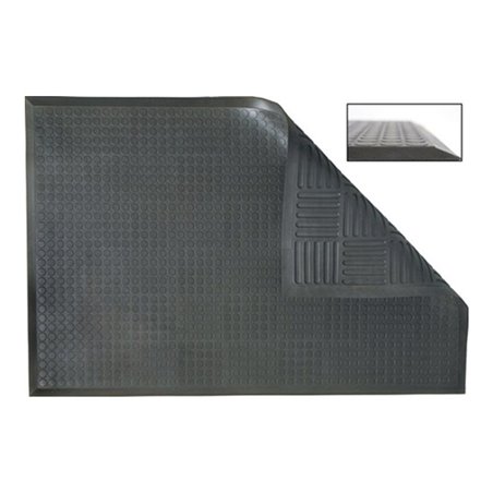 Arbeitsplatzbodenbelag L930xB630xS11mm anth.PU