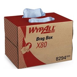 Wischtuch WypAll® X80 8294 L427xB282ca.mm blau 1-lagig WYPALL