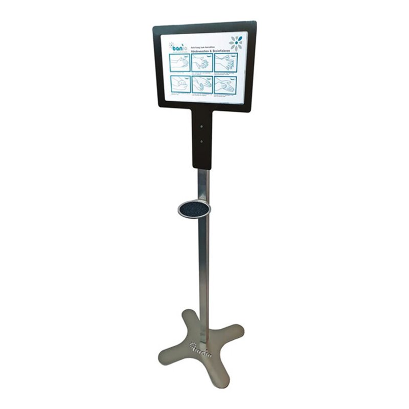 Spendersäule Desinfektionsmittel Banio H.ca.1,46m VA BANIO