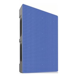 Kunststoffpalette L800xB1200xH160mm 3 Kufen geschl.HDPE CRAEMER