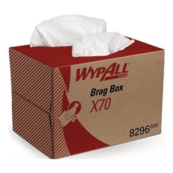 Wischtuch WypAll® X70 8296 L426xB282ca.mm weiß 1-lagig Box WYPALL