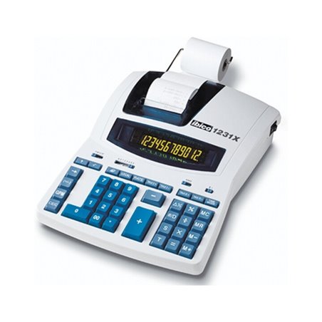 ibico Tischrechner 1231X IB404009 12Zeichen Netz sw/rt
