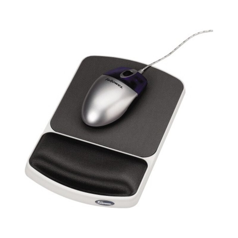 Fellowes Mauspad Gel 91741 Handgelenkauflage graphit/hellgrau