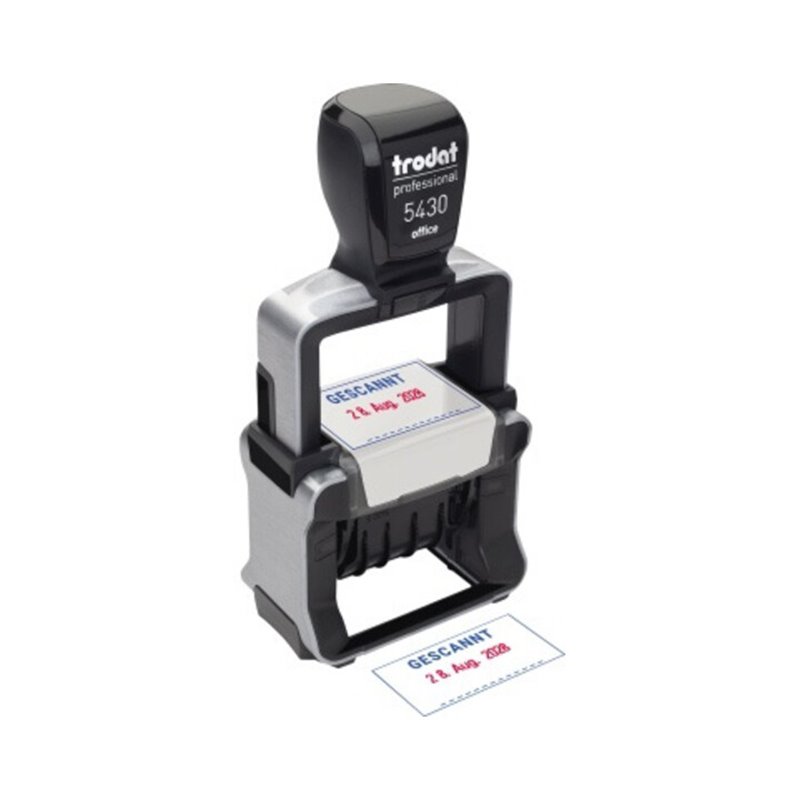 trodat Datumstempel Professional 5430 51543025 GESCANNT