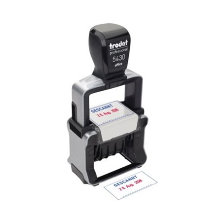 trodat Datumstempel Professional 5430 51543025 GESCANNT