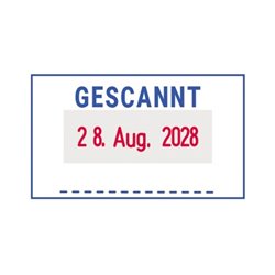 trodat Datumstempel Professional 5430 51543025 GESCANNT