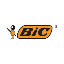 BIC Kugelschreiber ECOlutions round stic 8932392 Schaft weiß Mine sw