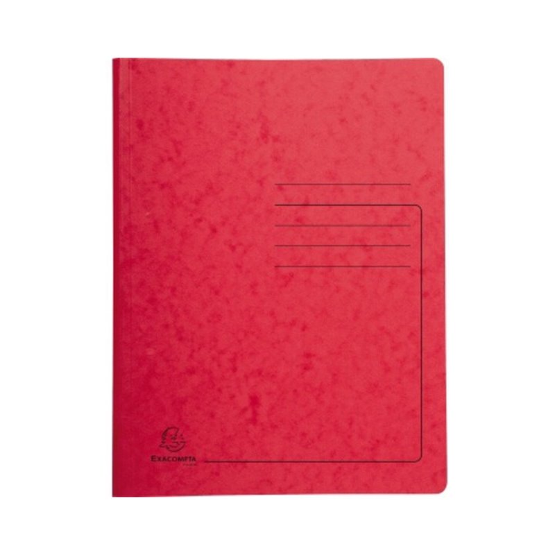Exacompta Spiralhefter 240225E DIN A4 Karton rot
