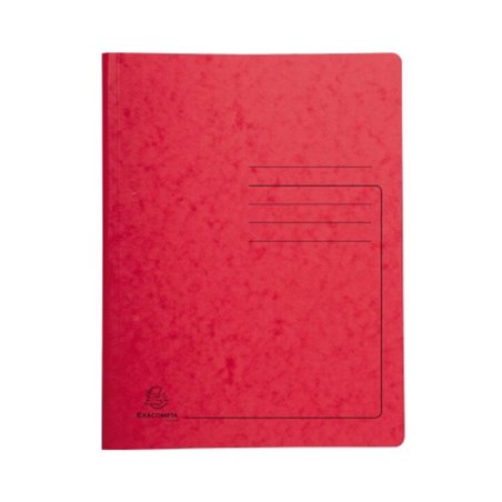 Exacompta Spiralhefter 240225E DIN A4 Karton rot