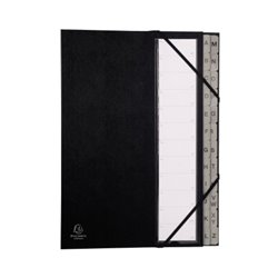 EXACOMPTA Ordnungsmappe Ordonator 24 Fächer alph. A-Z schwarz