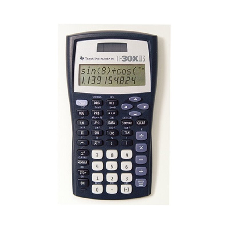 Texas Instruments Schulrechner TI30XIIS 12stellig Solar/Batterie