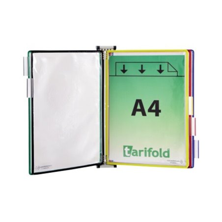 Tarifold Wandelement 414159 mit 5 Sichttafeln A4 sortiert