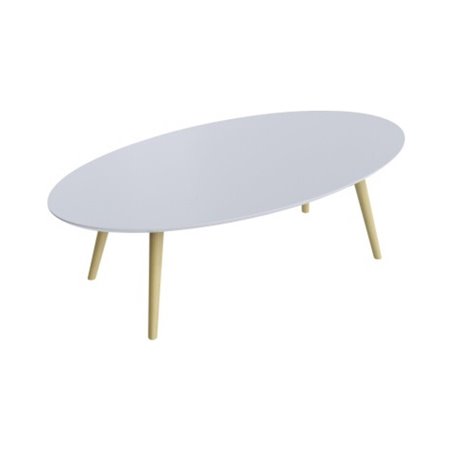 easyDesk Beistelltisch scandi TBS115.23.13 60x115cm buche/weiß