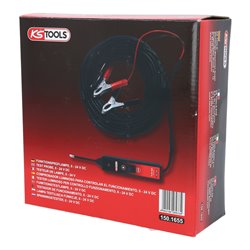 KS Tools Funktionsprüflampe 6-24V DC mit Kabel