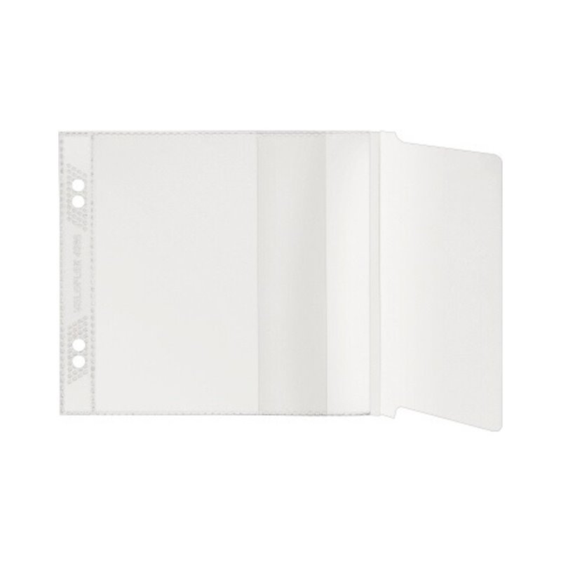 Veloflex CD/DVD Hülle 4366100 für 1CD PP transparent