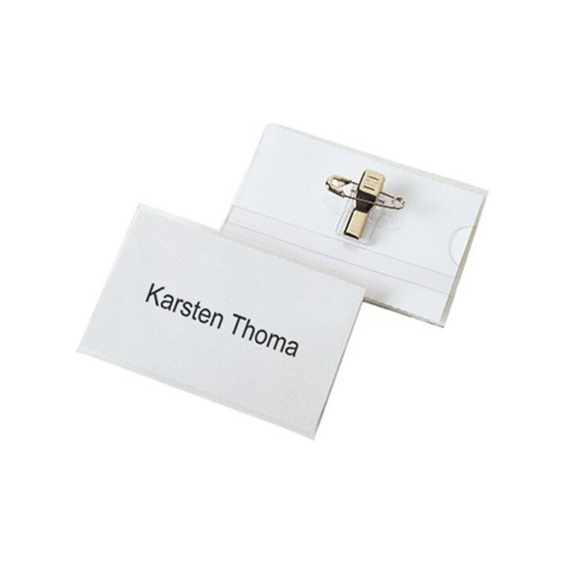 Veloflex Namensschild VELOCARD 2014000 90x57mm PVC matt