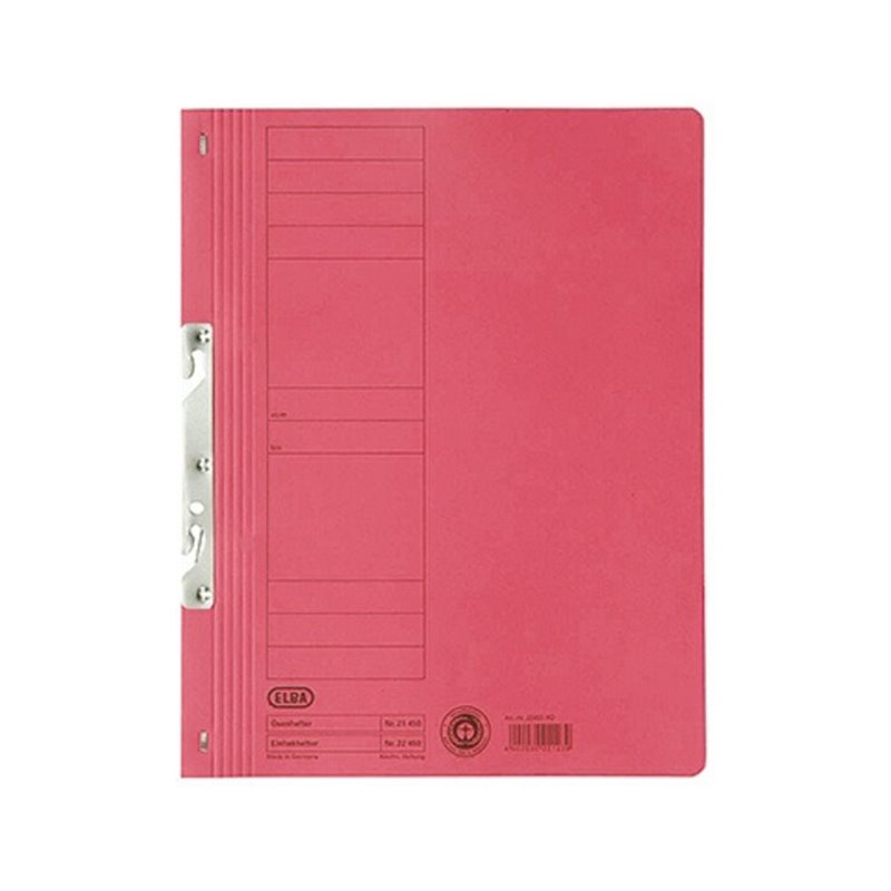 ELBA Einhakhefter 100551889 DIN A4 kfm. Heftung rot