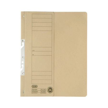 ELBA Einhakhefter Behördenh.halber Vorderdeckel chamois 22421CH