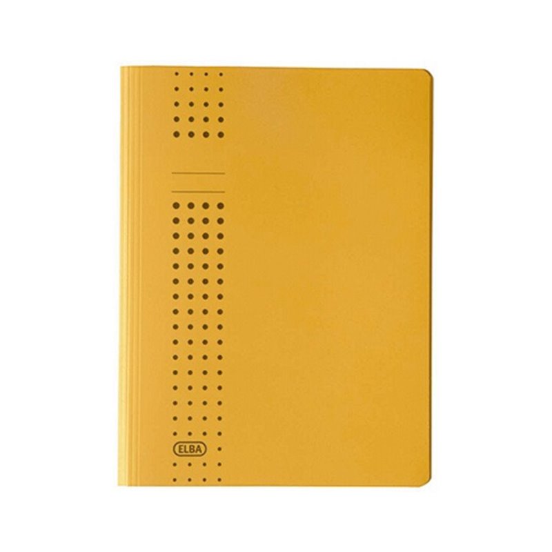 ELBA Schnellhefter chic 100090786 DIN A4 Karton gelb