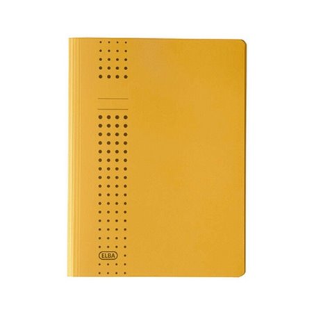 ELBA Schnellhefter chic 100090786 DIN A4 Karton gelb