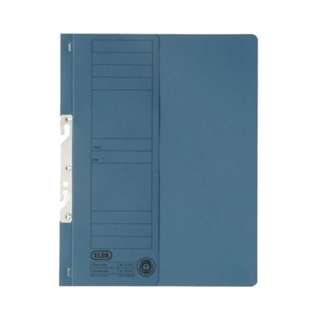 ELBA Einhakhefter Behördenh.halber Vorderdeckel blau 22421BL