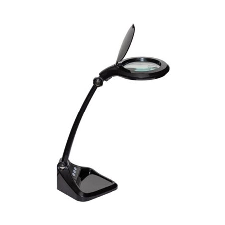 MAUL LED-Lupenleuchte MAULiris 8261290 LED 7W schwarz