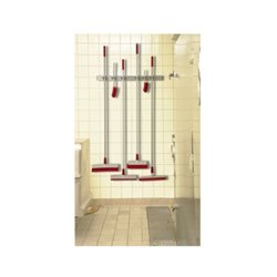 haug Geräteleiste 8699 3 Stielhalterungen 510x55mm alu