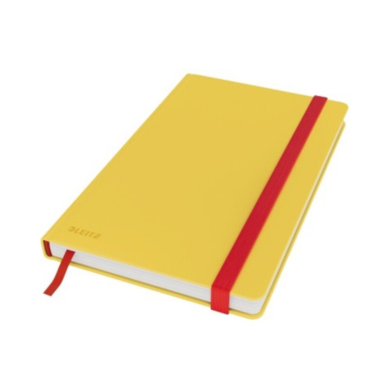 Leitz Notizbuch Cosy 44540019 A5 kariert gelb