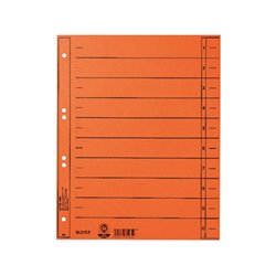 Leitz Trennblatt 16580045 DIN A4 230g Karton orange