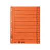 Leitz Trennblatt 16580045 DIN A4 230g Karton orange