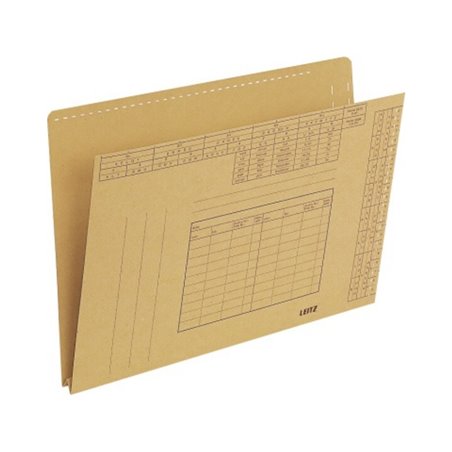 Leitz Einstellmappe 24370000 Bodenfalte 24mm natronbraun