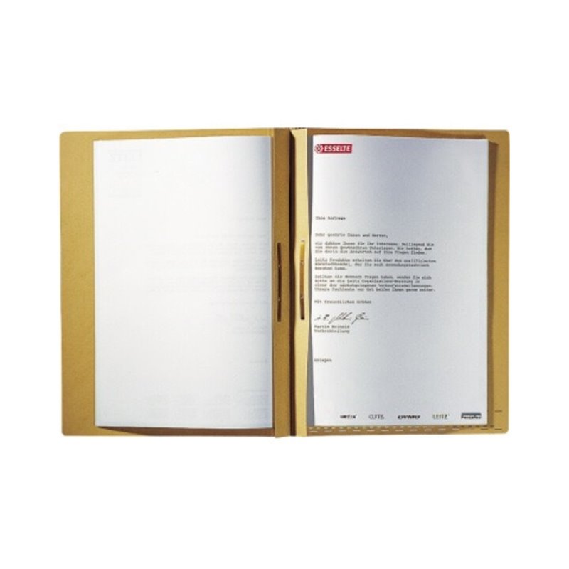 Leitz Pendelhefter 21870000 DIN A4 Combi-Zweifalz naturbraun