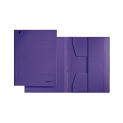 Leitz Jurismappe 39240065 DIN A4 3Klappen Karton violett
