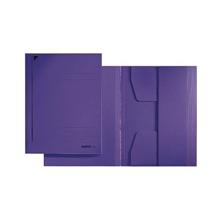 Leitz Jurismappe 39240065 DIN A4 3Klappen Karton violett