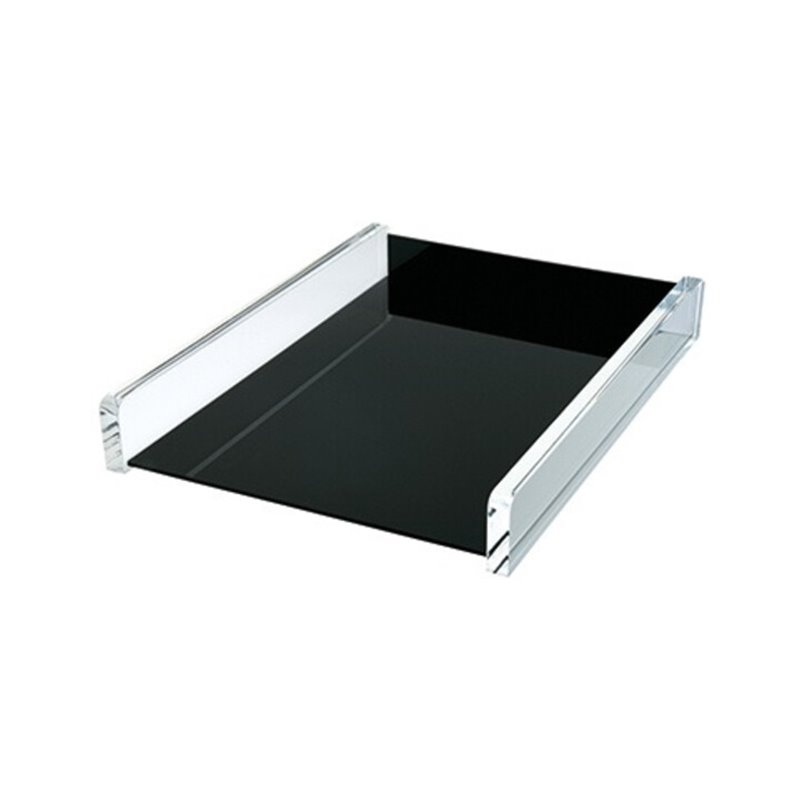 WEDO Briefablage Acryl Exclusiv 608001 DIN A4 gk/sw