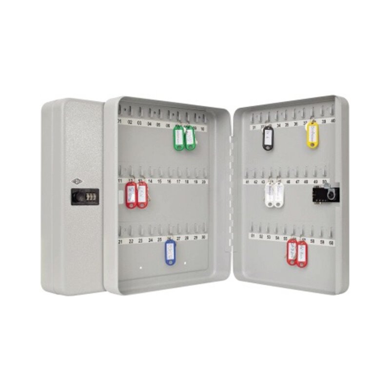 WEDO Schlüsselschrank 10246037 288x94x370mm 60Schlüssel lichtgrau