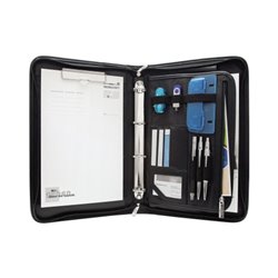 WEDO Konferenzmappe Elegance 585001 DIN A4 Kunstleder schwarz