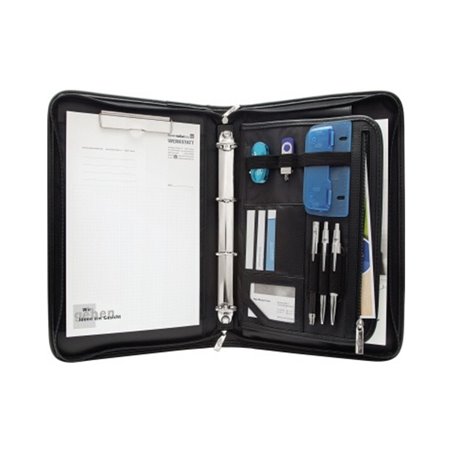WEDO Konferenzmappe Elegance 585001 DIN A4 Kunstleder schwarz
