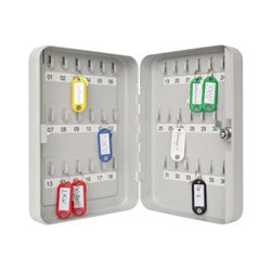 WEDO Schlüsselschrank 10253637X für 36 Schlüssel lichtgrau