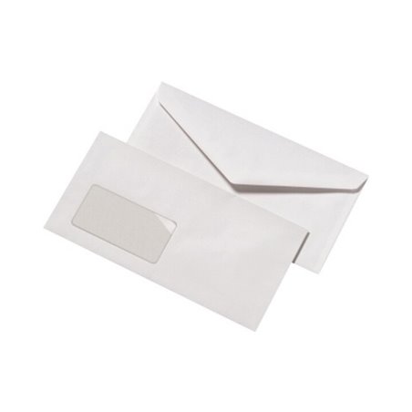 MAILmedia Briefumschlag 30005353 DL mF nk weiß