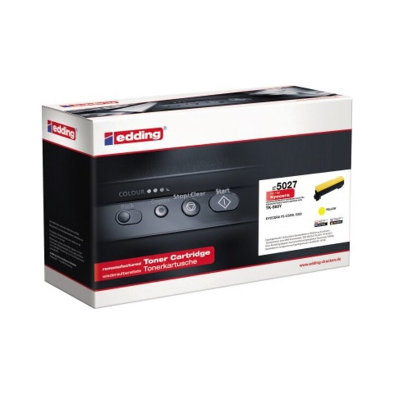 edding Toner 18-5027 wie Kyocera TK-560Y gelb