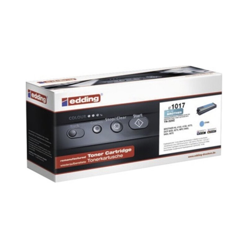 edding Toner 18-1017 wie Brother TN-325C cyan