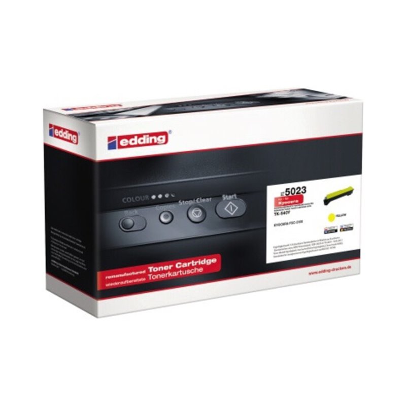 edding Toner 18-5023 wie Kyocera TK-540Y gelb