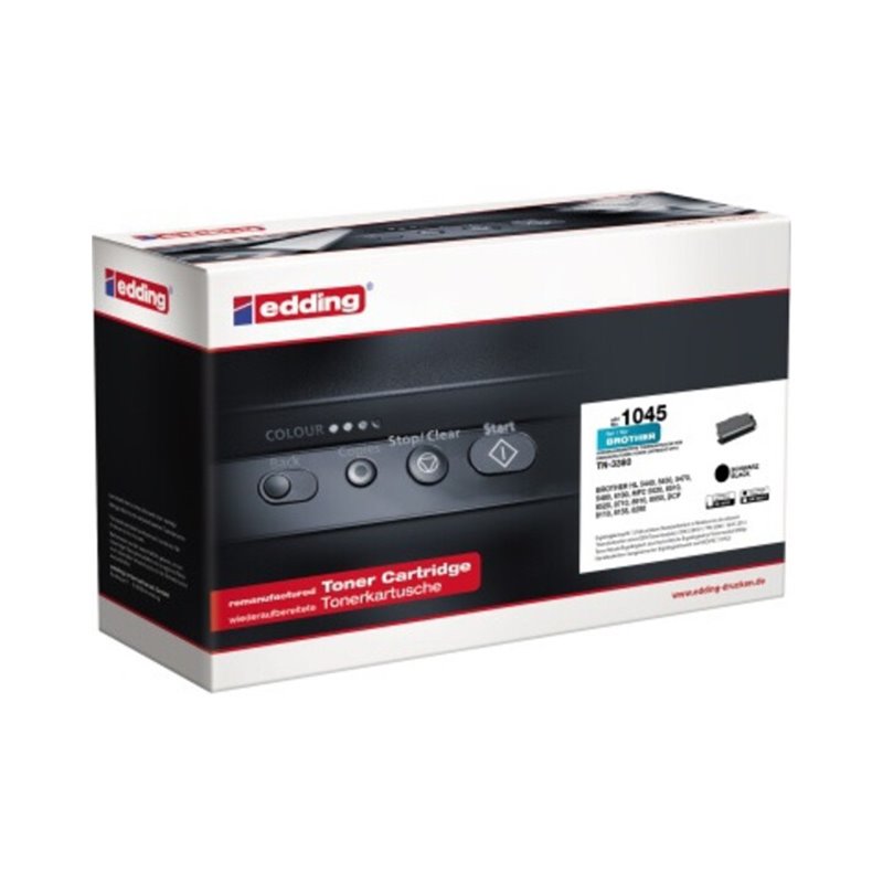 edding Toner 18-1045 wie Brother TN-3380 schwarz
