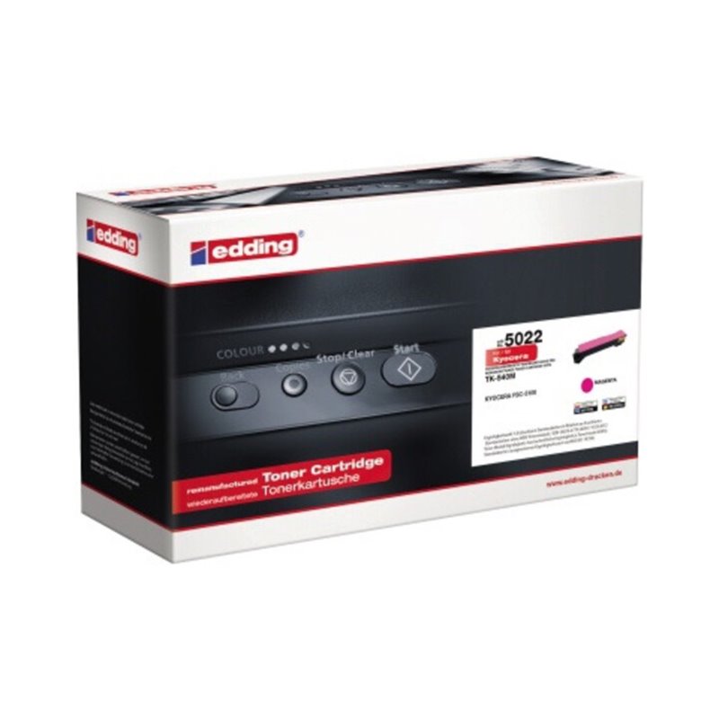 edding Toner 18-5022 wie Kyocera TK-540M magenta