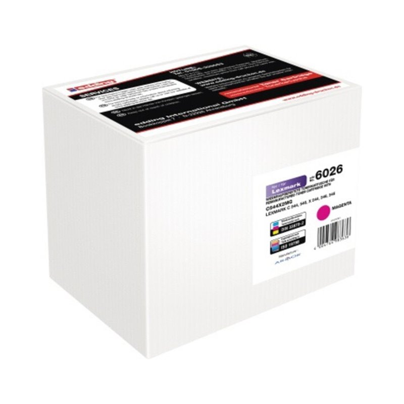 edding Toner 18-6026 wie Lexmark C544X2MG/C544X1MG magenta
