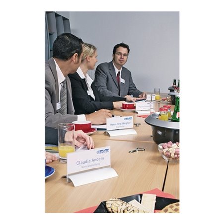 Durable Tischnamensschild Desk Presenter de Luxe 105 x 297 mm