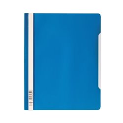 DURABLE Schnellhefter 257006 DIN A4 tr Deckblatt blau